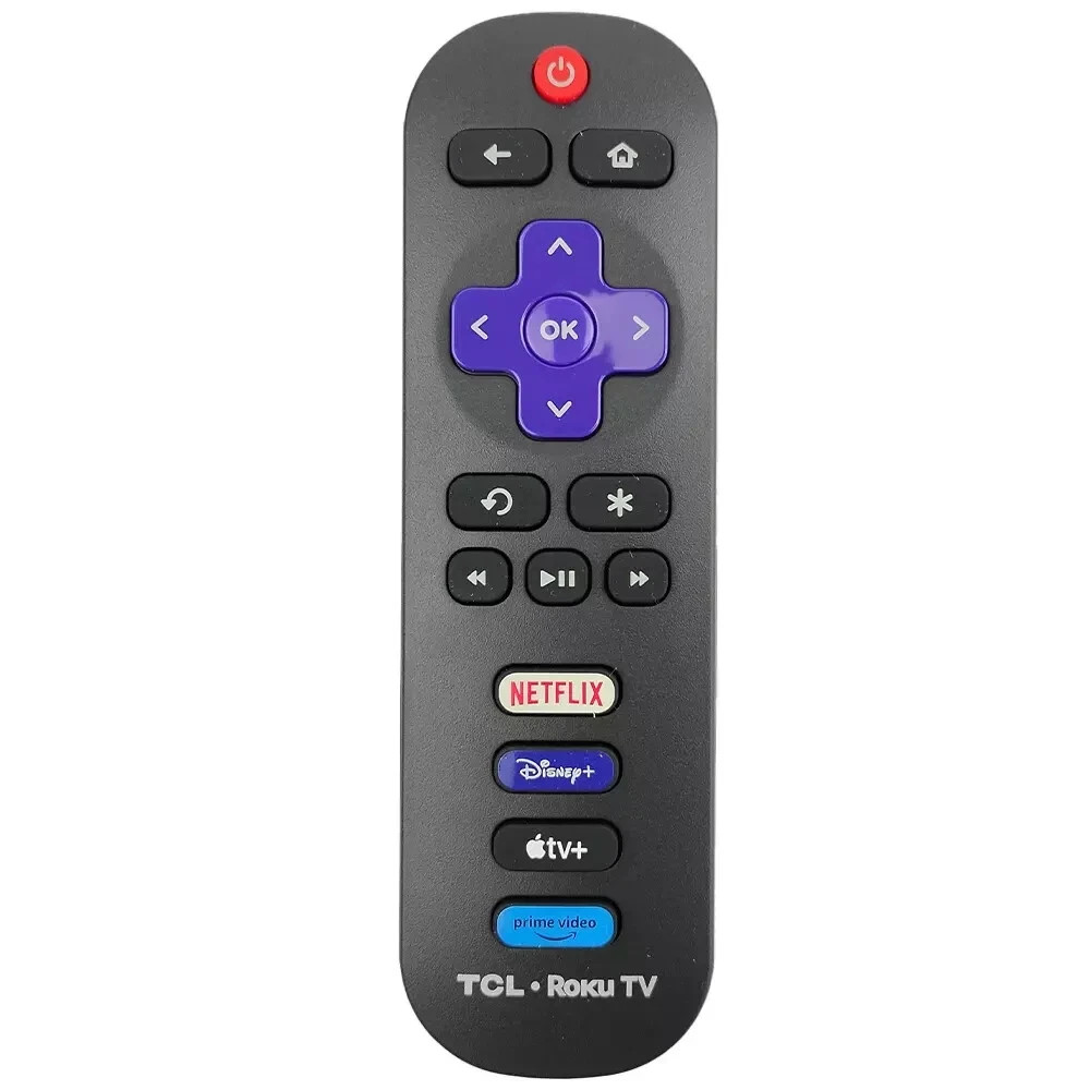 Lot of 2 OEM Genuine OEM TCL RC280 TV Remote Control Netflix Disney Apple Prime