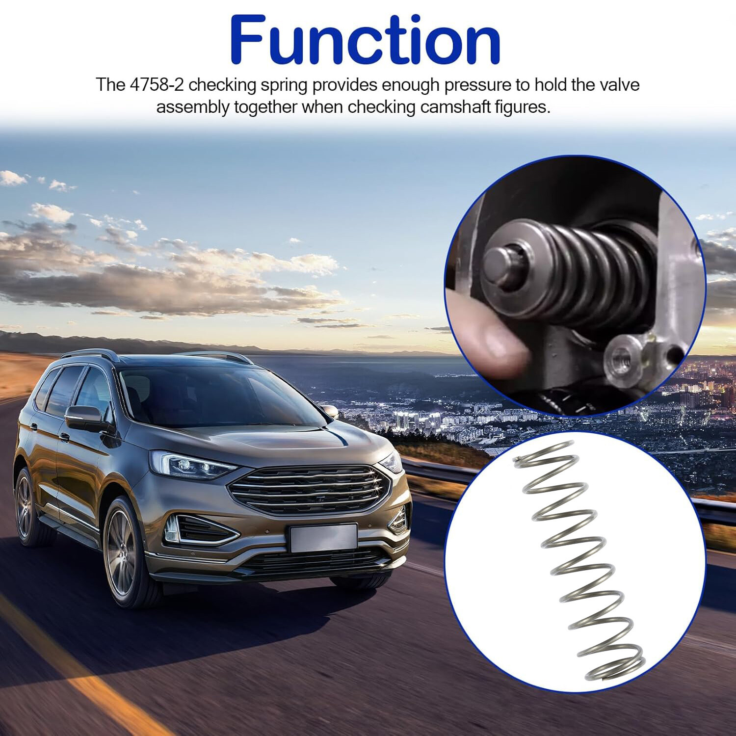 4758-2 Checking Springs Low Tension Replace Valve Spring, 2-Pack