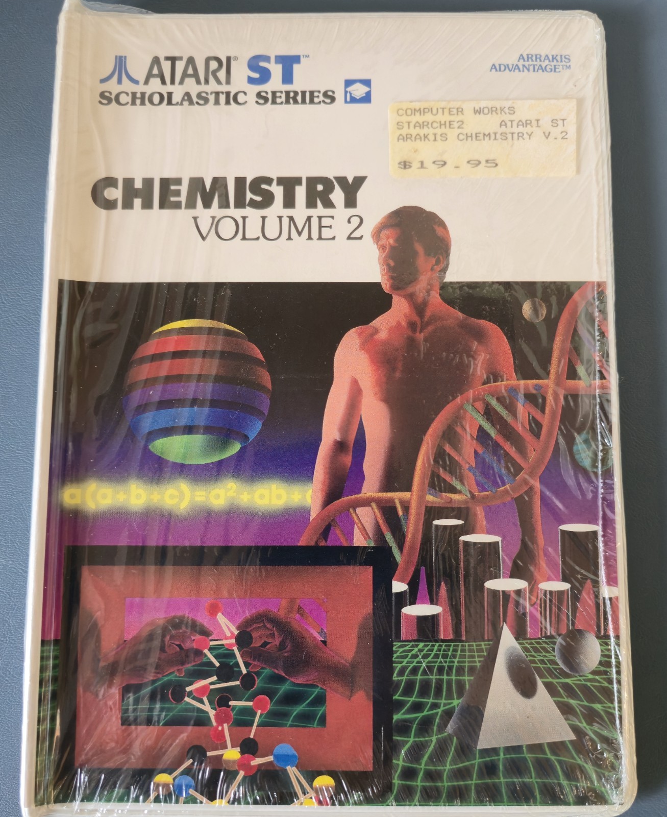 Chemistry V. 2 Atari ST Scholastic Series Arrakis(1987) NEW SEALED free shipping