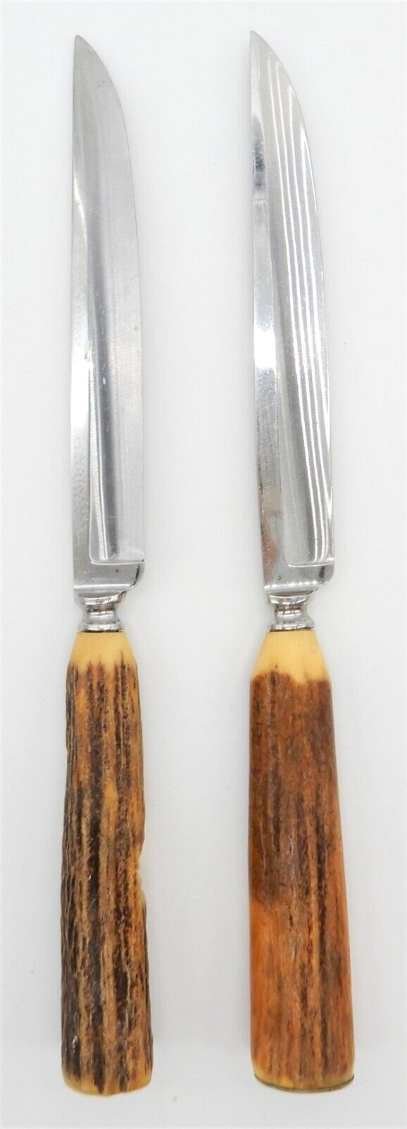 Rostfrei Solingen Steak Knives Carved Bird Handles (Set of 2)