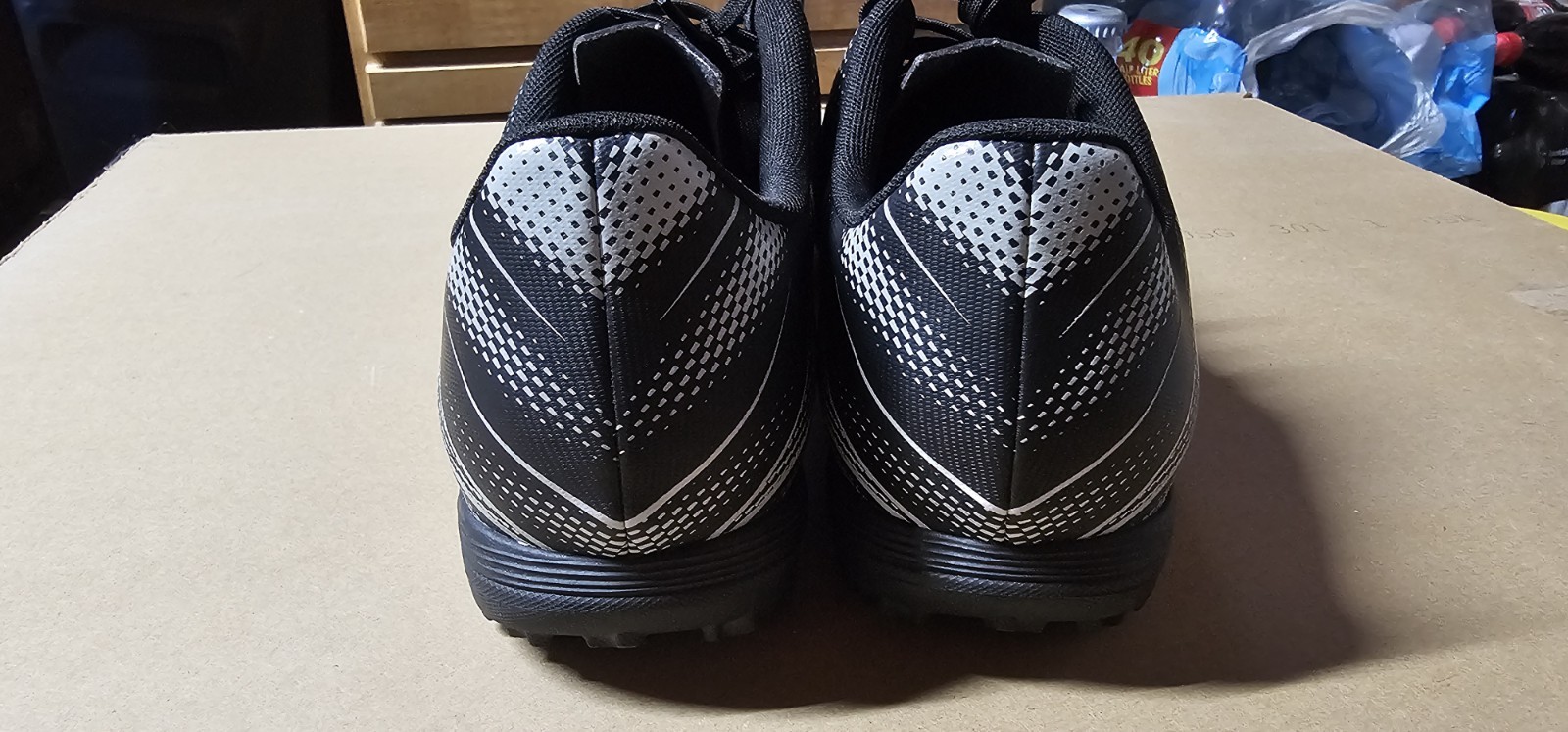 ATTACANTO PUMA Black-Silver Mist, Size 11 New No Boc