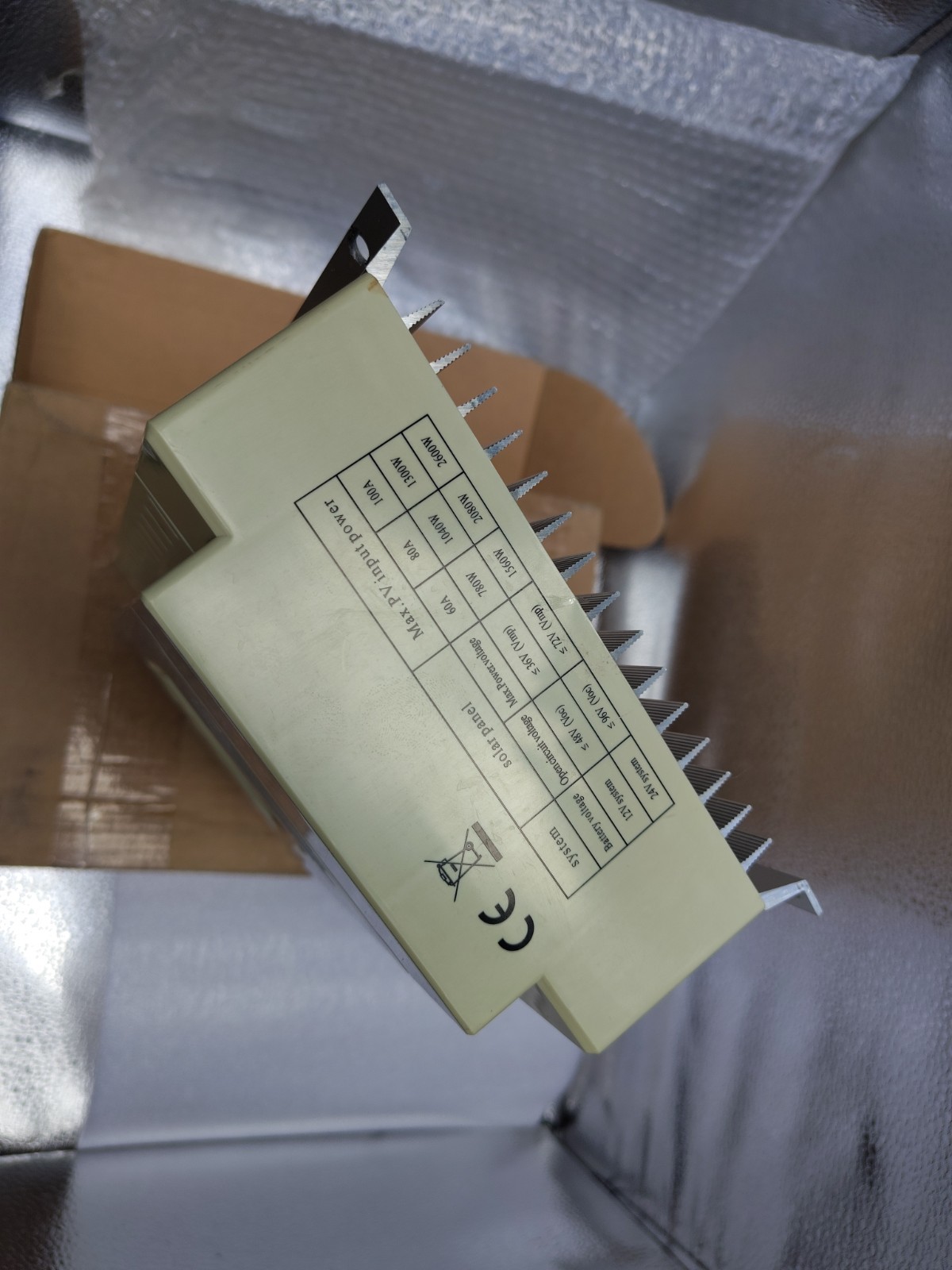 100A MPPT Solar Power Charge Controller K100 Pro (FOR PARTS)
