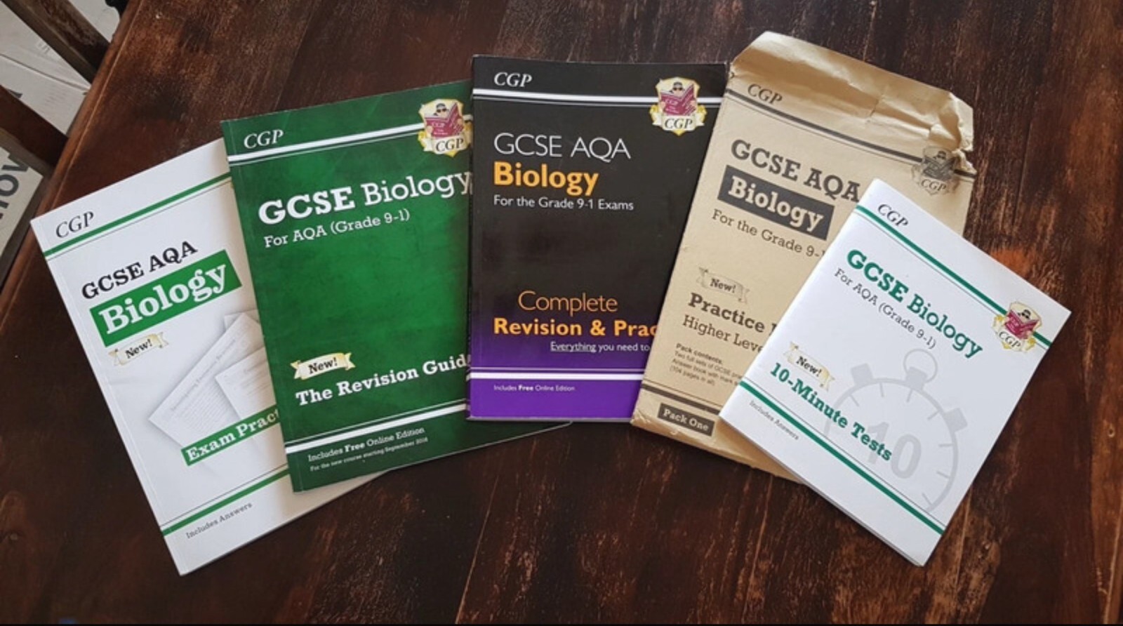 AQA GCSE Biology Bundle: exam practice workbook, revision & practice,revision