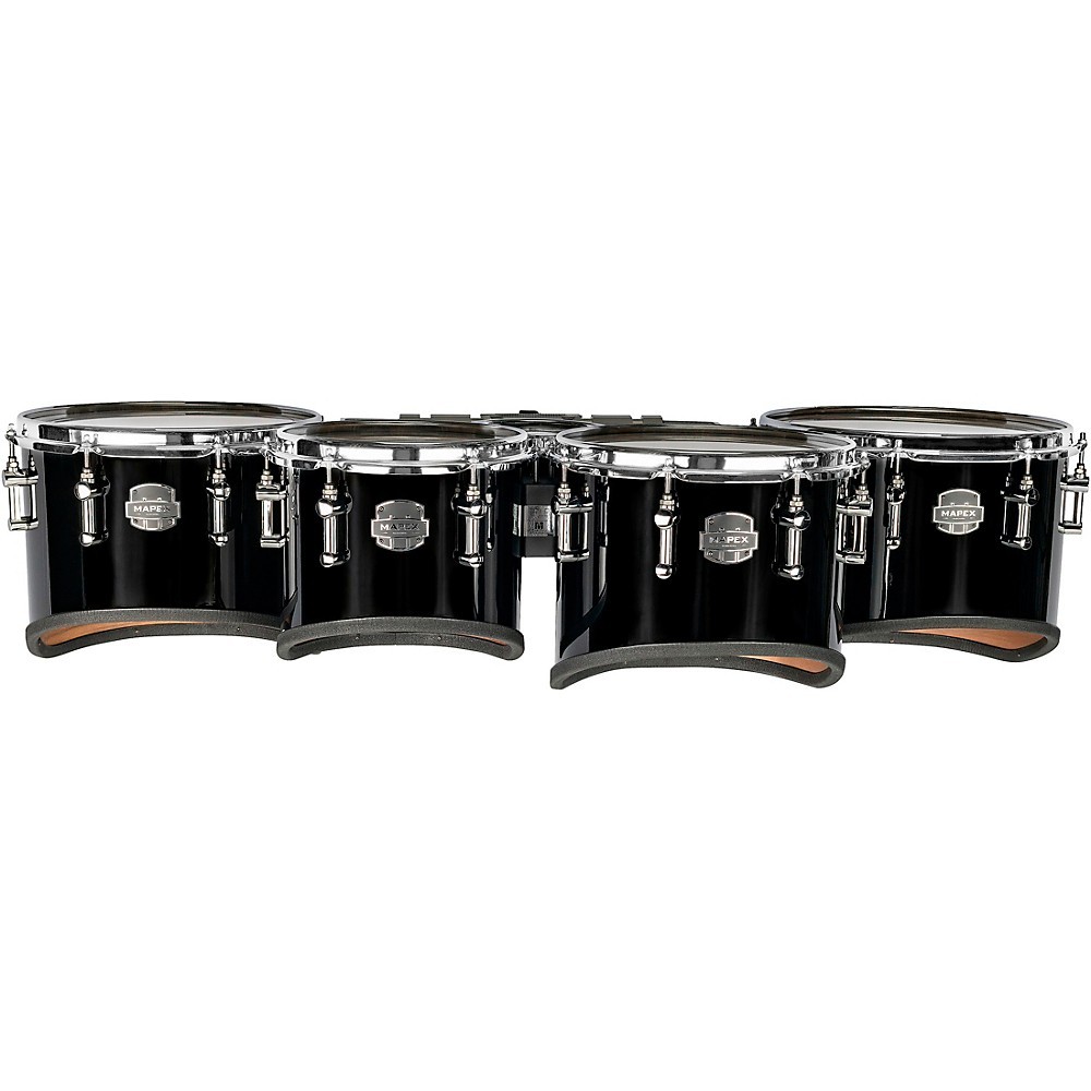 Mapex Quantum Mark II California Cut Tenor Small Marching Quint 6/8/10/12/13 Blk