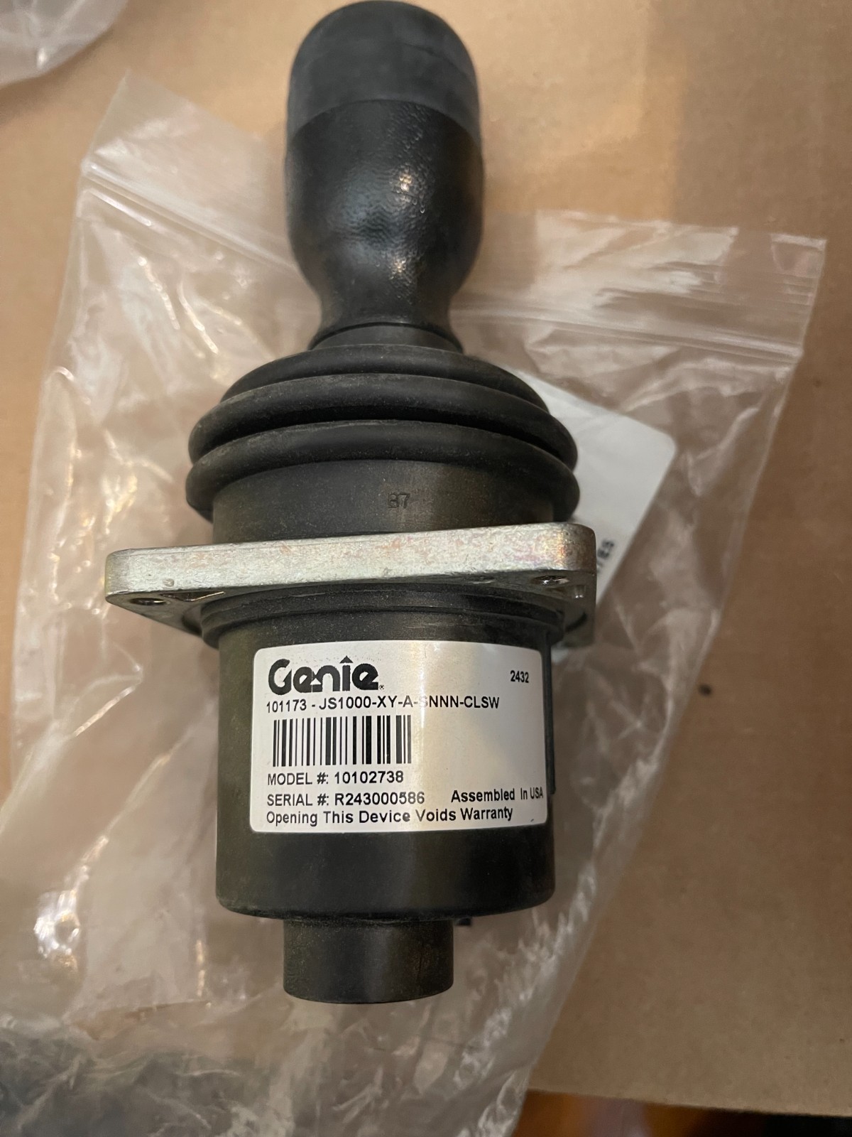 OEM Genuine Genie 101173GT JOYSTICK  Axis Rocker TEREX 101173 Controller 1010238