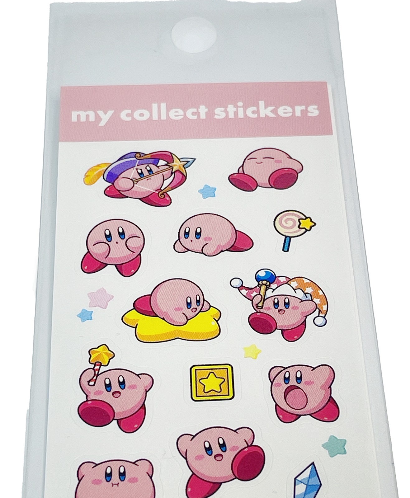 Kirby My Collect Stickers – Official Nintendo Kamio Japan, Collectible Sticker