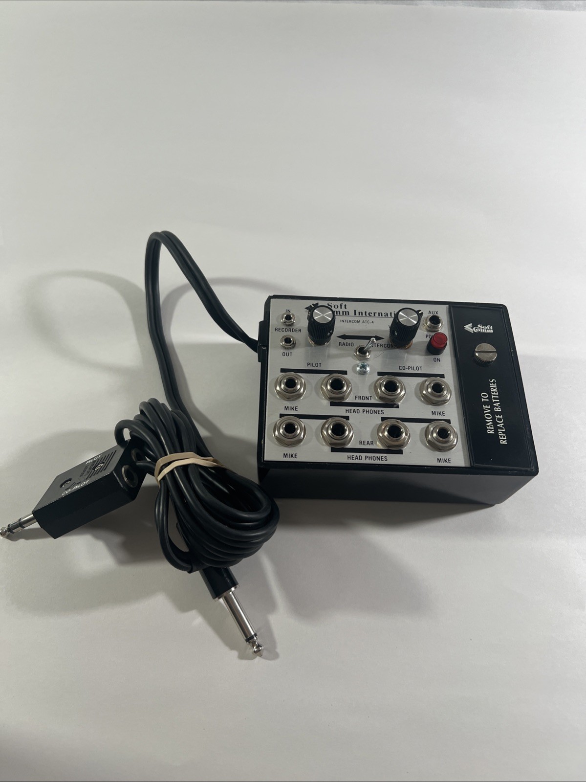 Softcomm International Intercom ATC-4S Aviation Instrument