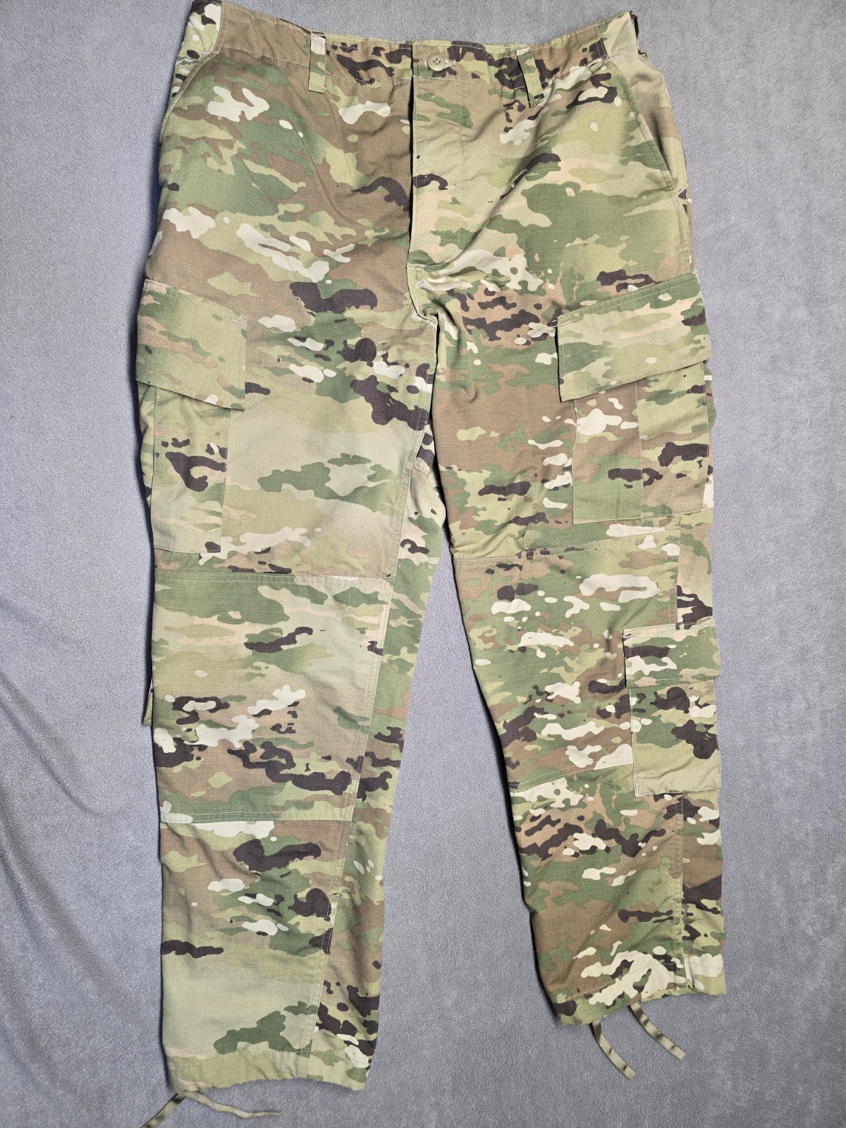 US Army Combat Pants Size Large Regular Camo Trouser Army Combat Uniform Unisex