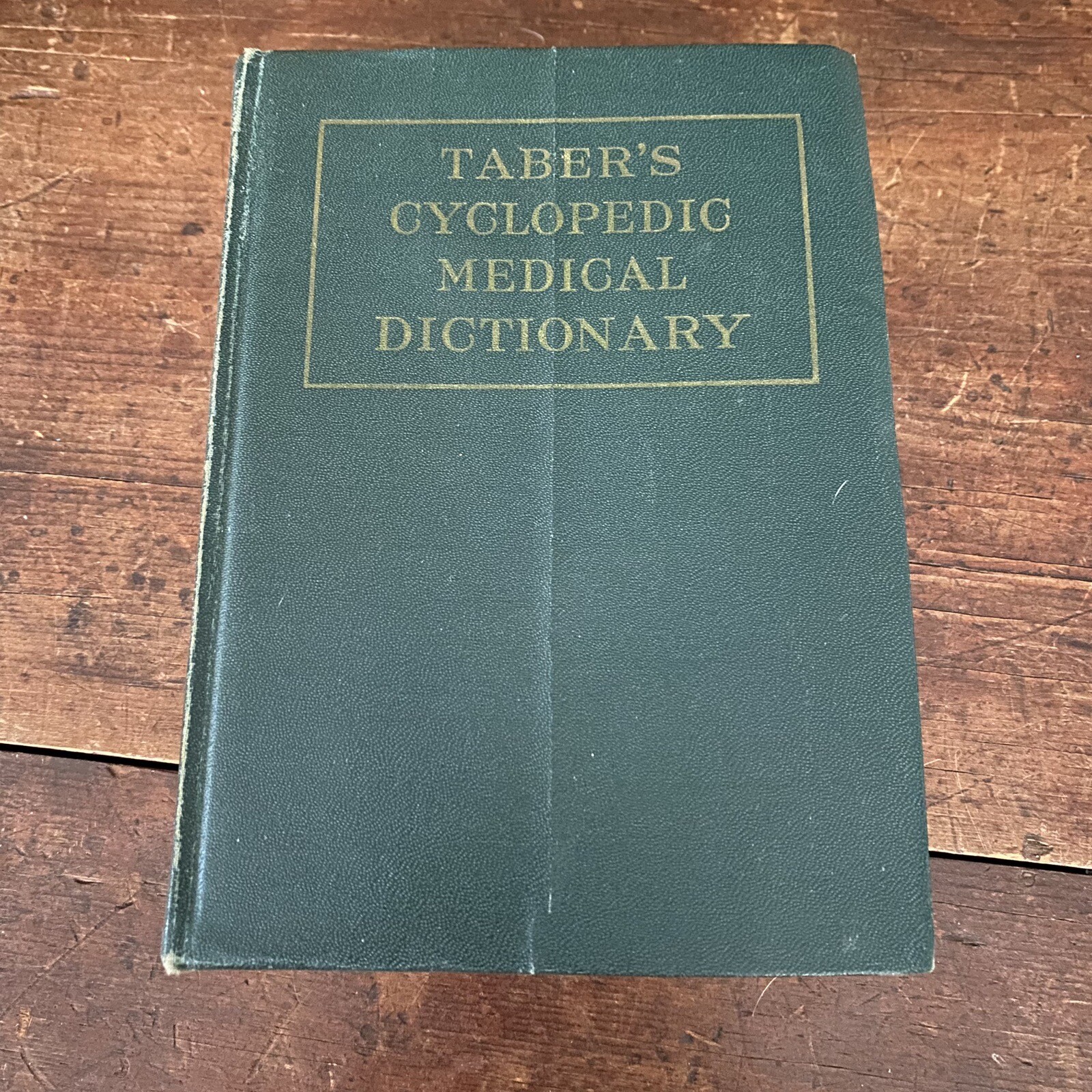 Tabers Cyclopedic Medical Dictionary 5th Edition 1951 G2 Vintage Medical Book