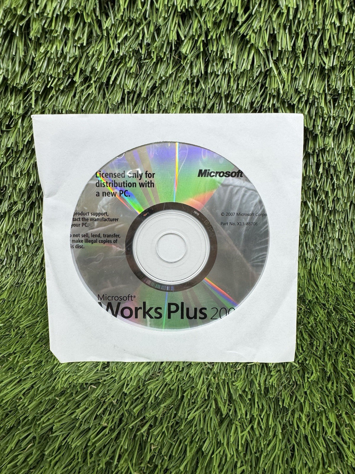Microsoft Works Plus 2008 (nobilis CD) + Key - Factory Sealed