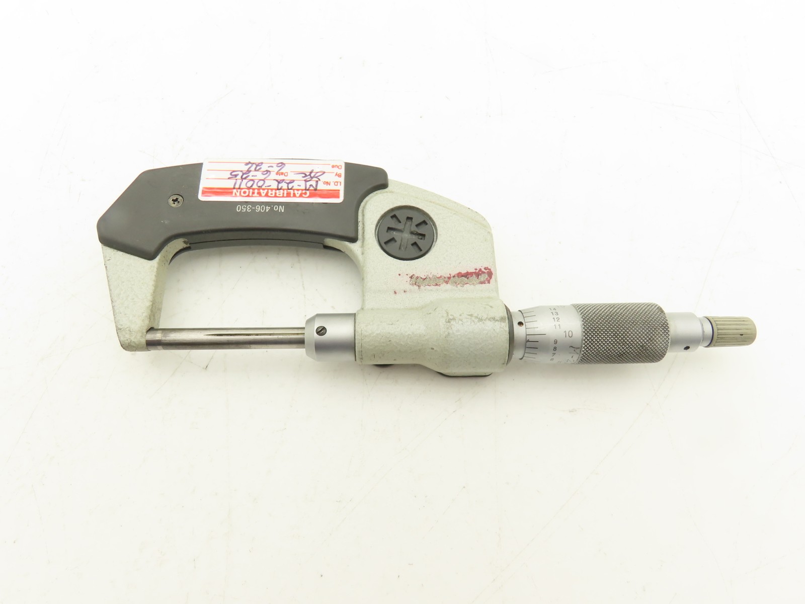 Mitutoyo 406-350 Digimatic Micrometer 0-1" 25mm Range Non-Rotating Spindle