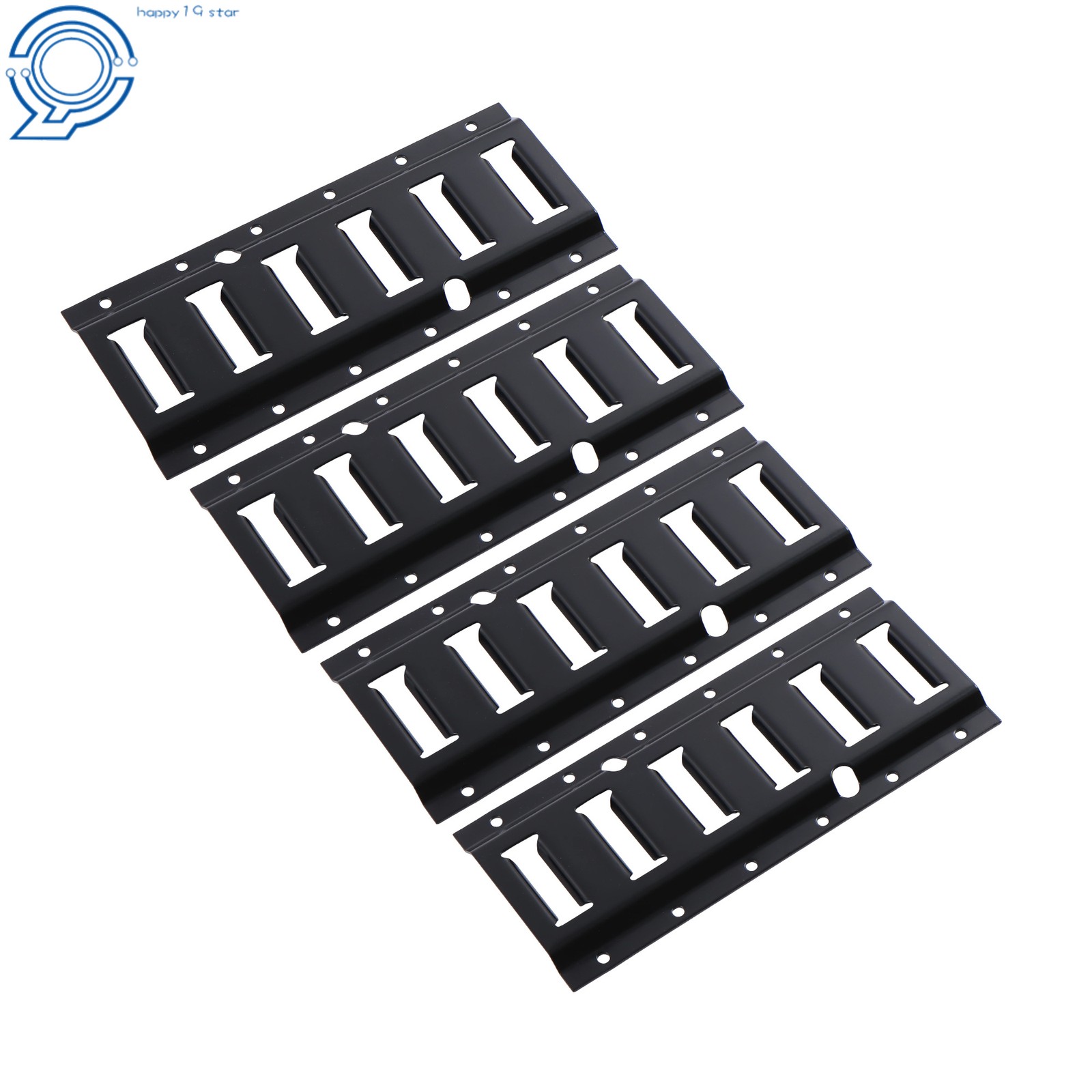 4 Pack E-Tracks 1 Feet Length E Track Tie Down Rails For Cargo Pickup Trucks RV