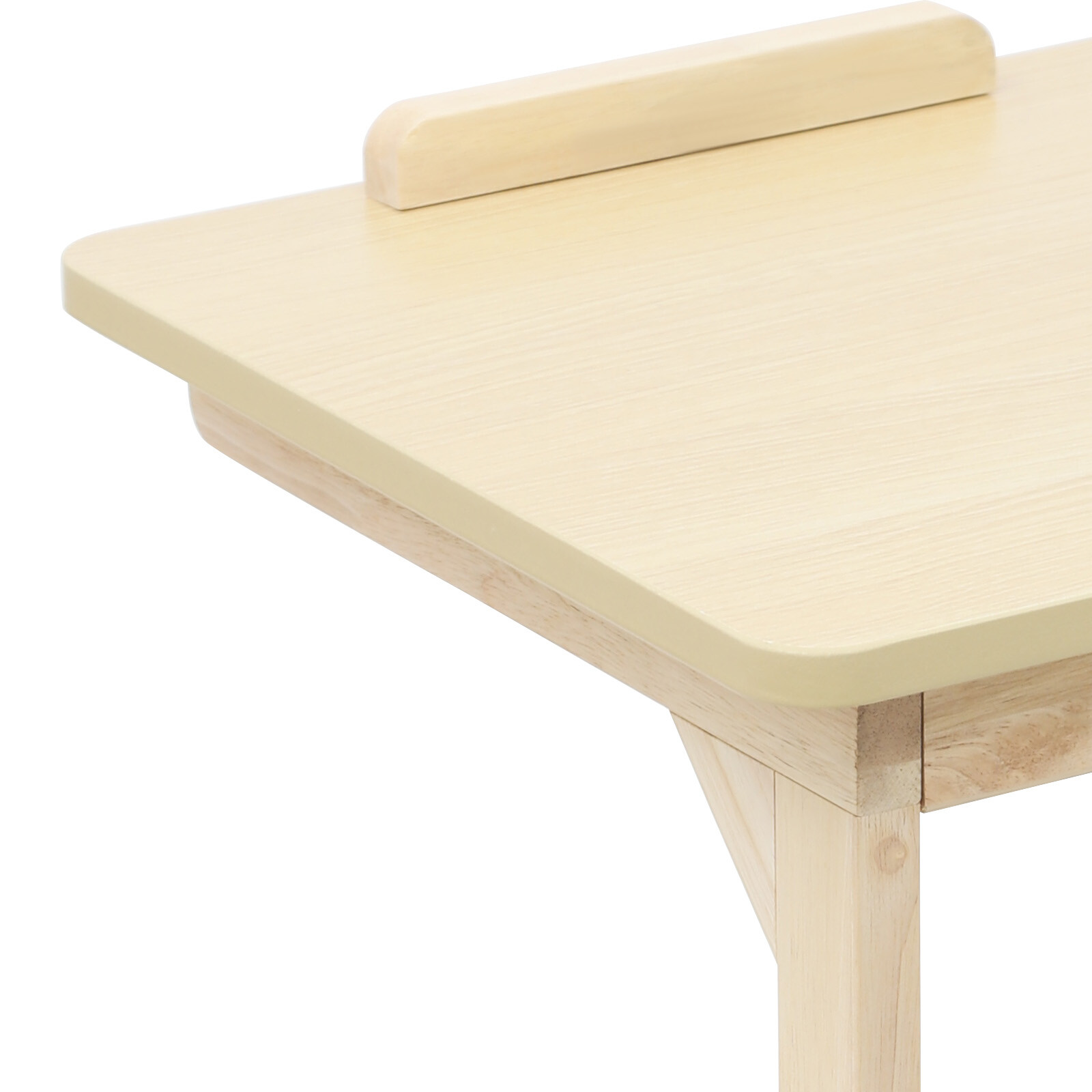 Movable Solid Wood Home Side Square Folding Coffee Side Table Adjustable Angle