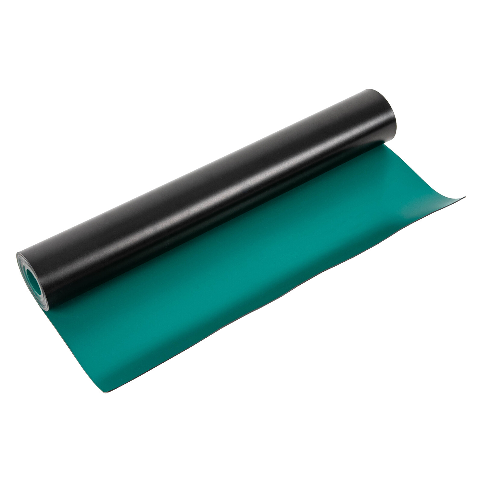 PC Building Rubber Anti Static Mat Green Grounding Roll ESD Floor Mat For Table