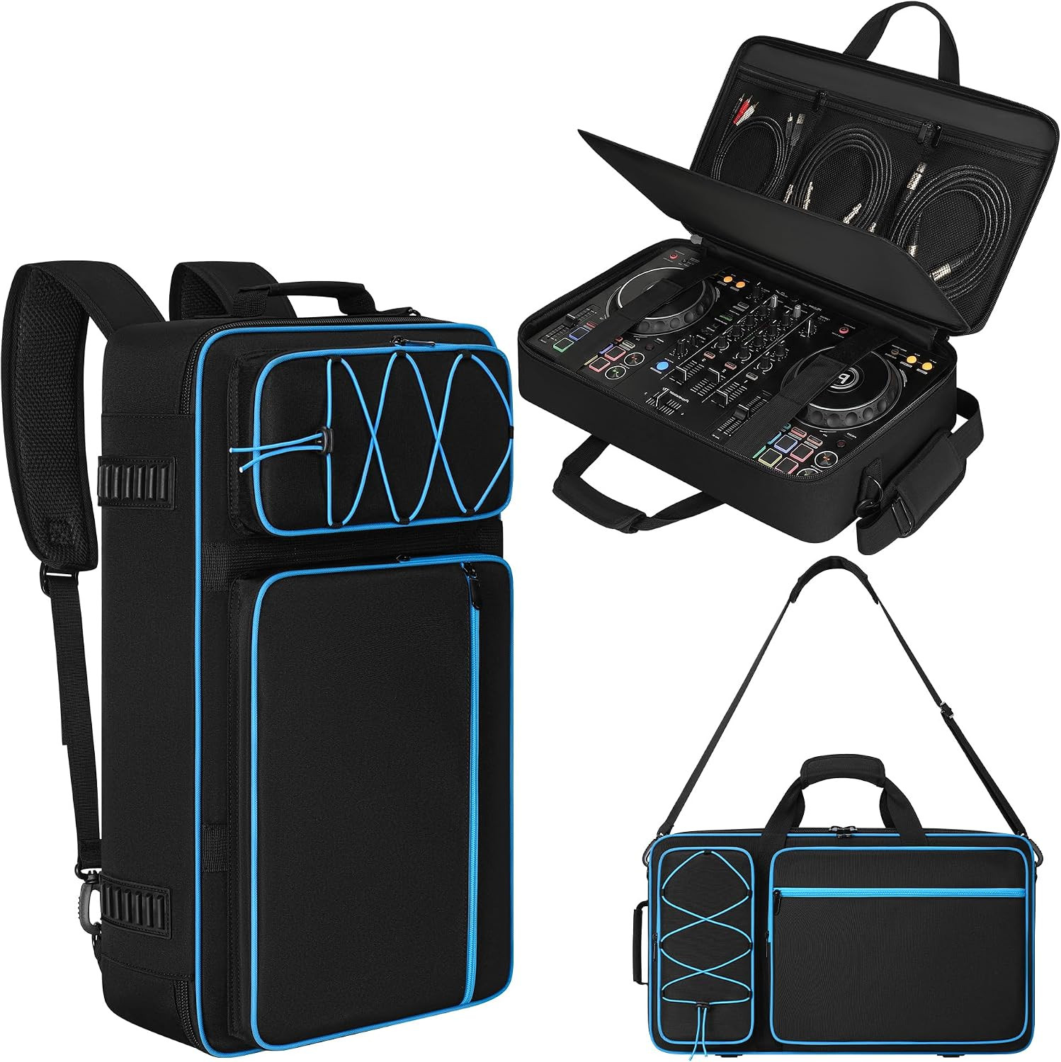 DJ Controller Case Compatible with DDJ FLX4 / 400 / REV1 /Sb3/-Hercules 500 | Fo