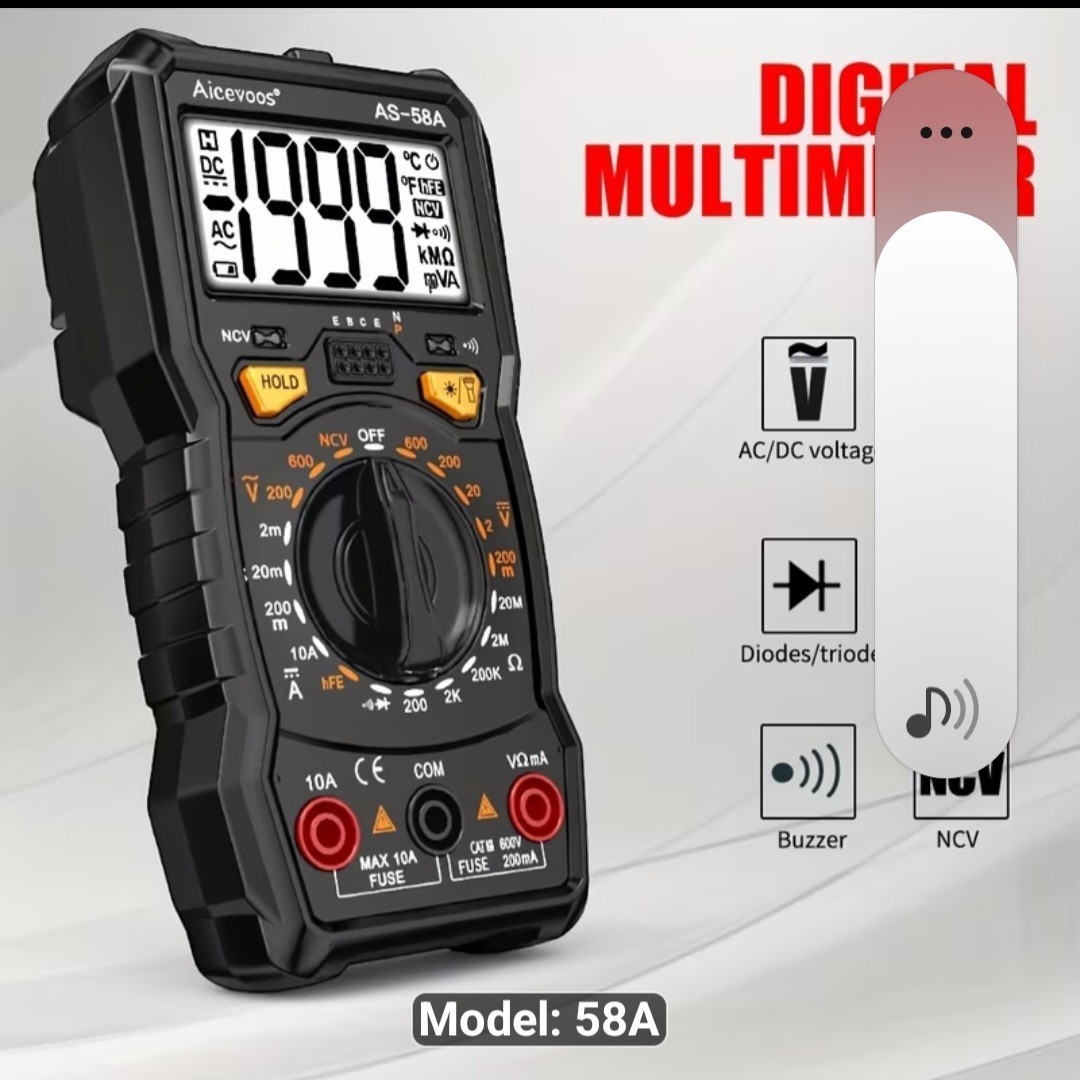 Professional Electrical Kit. Multimeter+10 Professional Gage Wire +bonus Tool.