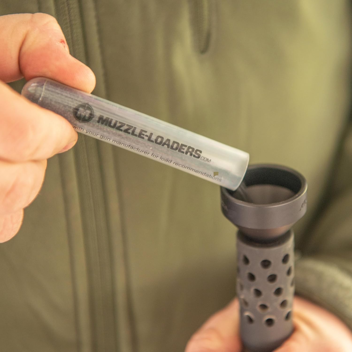 Muzzleloader Anti-Static Loose Powder Field Funnel - MZ1409