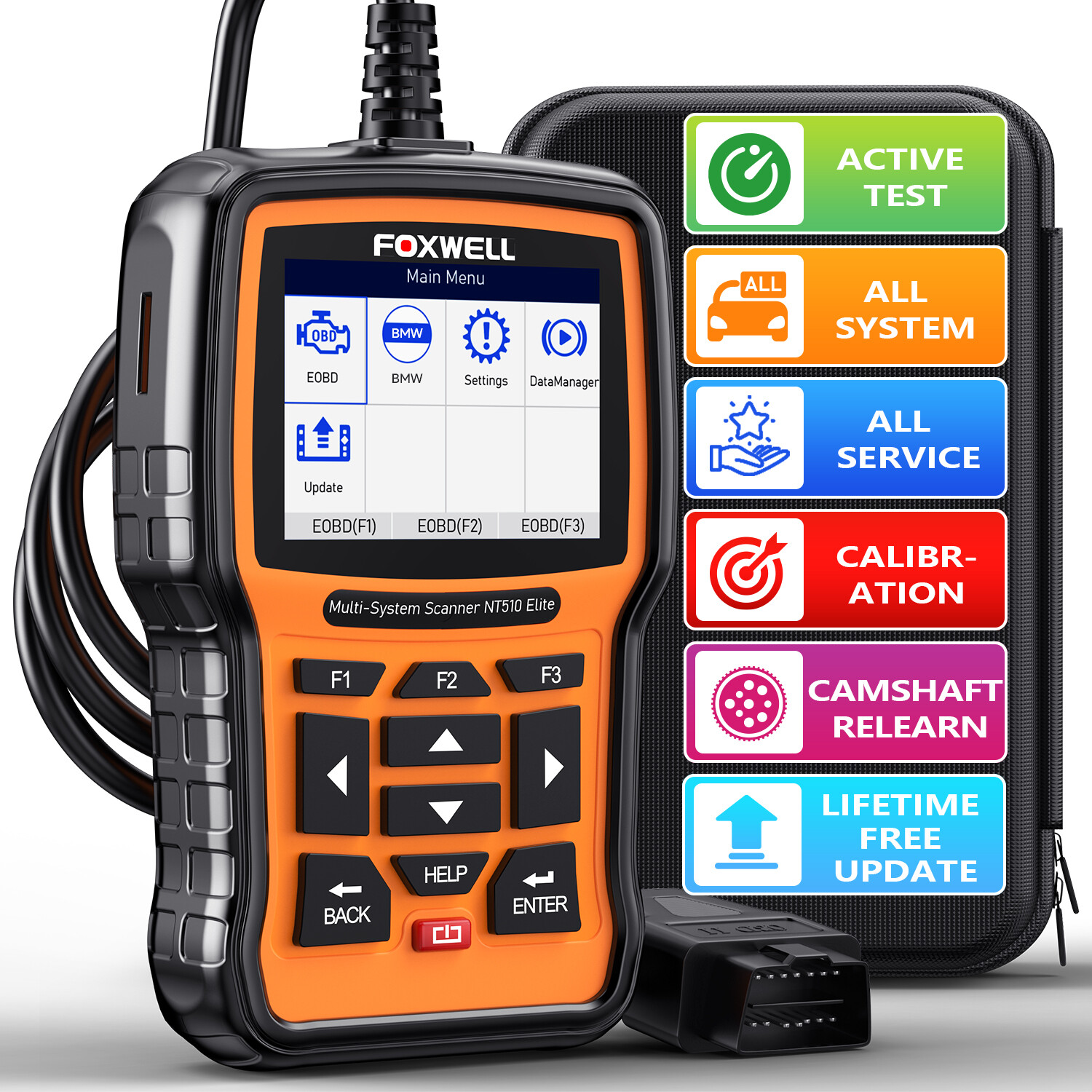 FOXWELL All System Automotive OBD2 Scanner Bidirectional For Ford F150 F250 F350