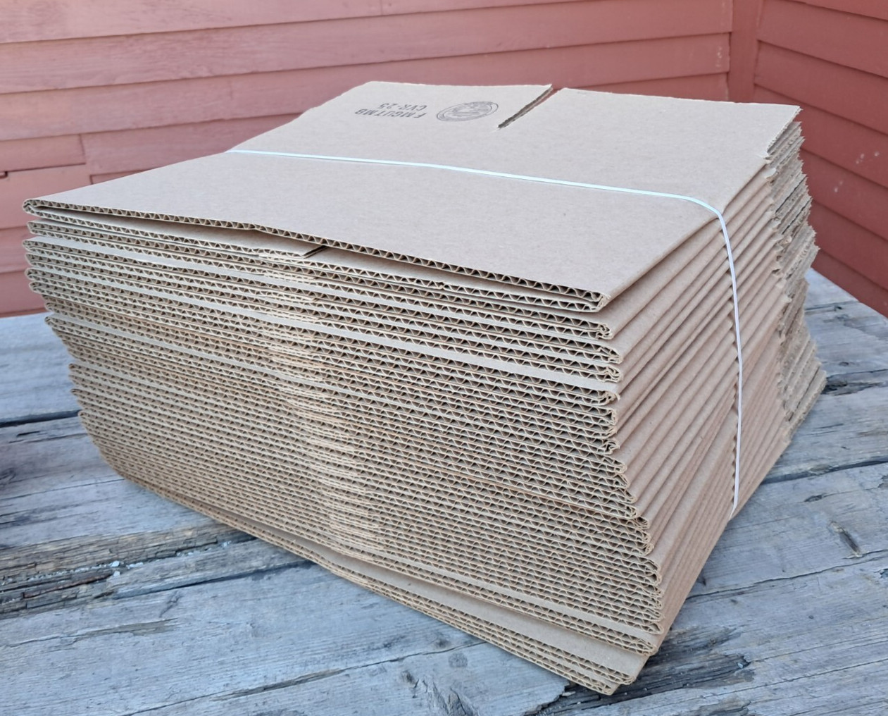 8x8x12 Cardboard Bin Box Shipping Package Packaging Organize Lot of 25