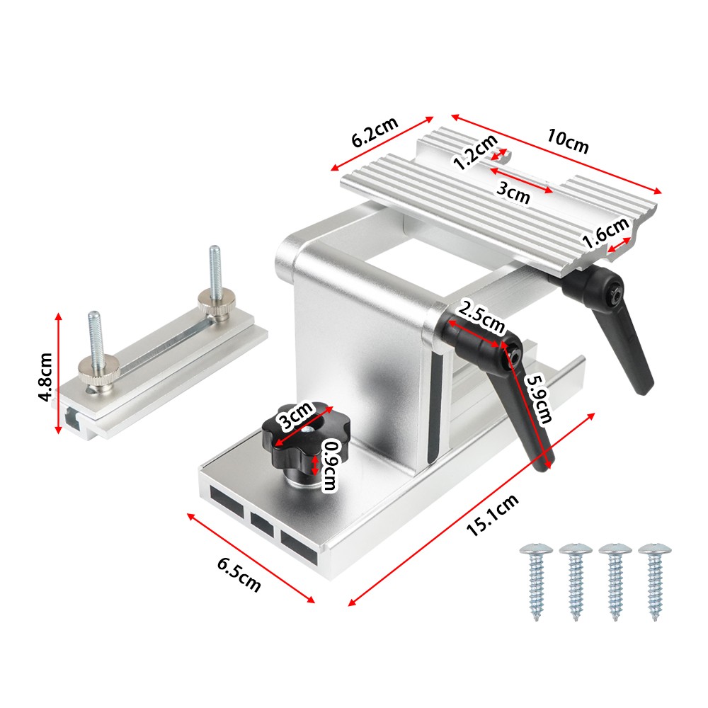 Adjustable Rest Sharpening Jig Replacement Tool for 6 inch or 8 inch Bench Grind