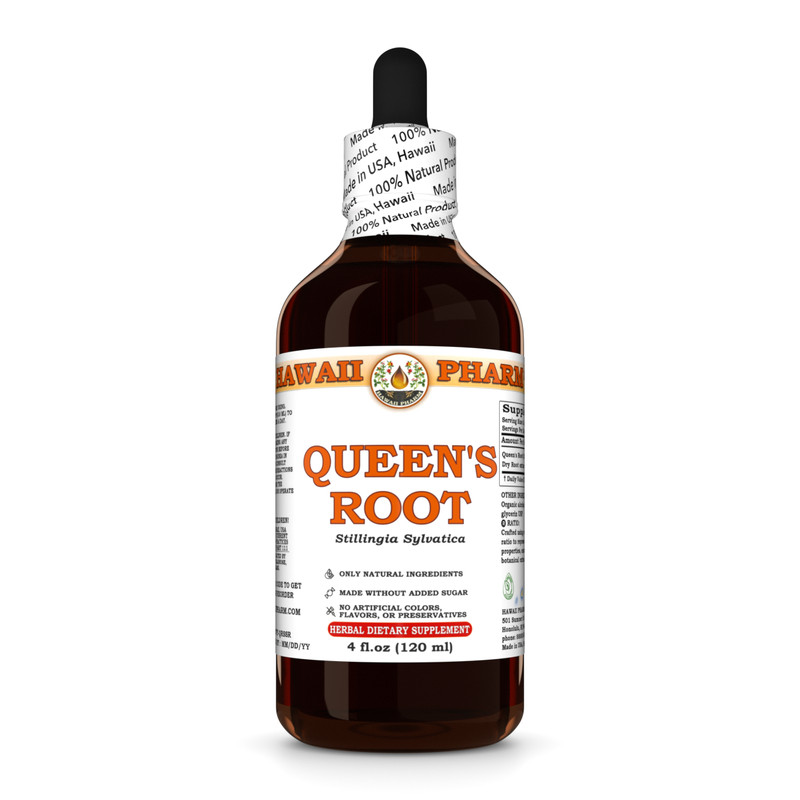 Queen's Root (stillingia Sylvatica) Dried Root Liquid Herbal Extract