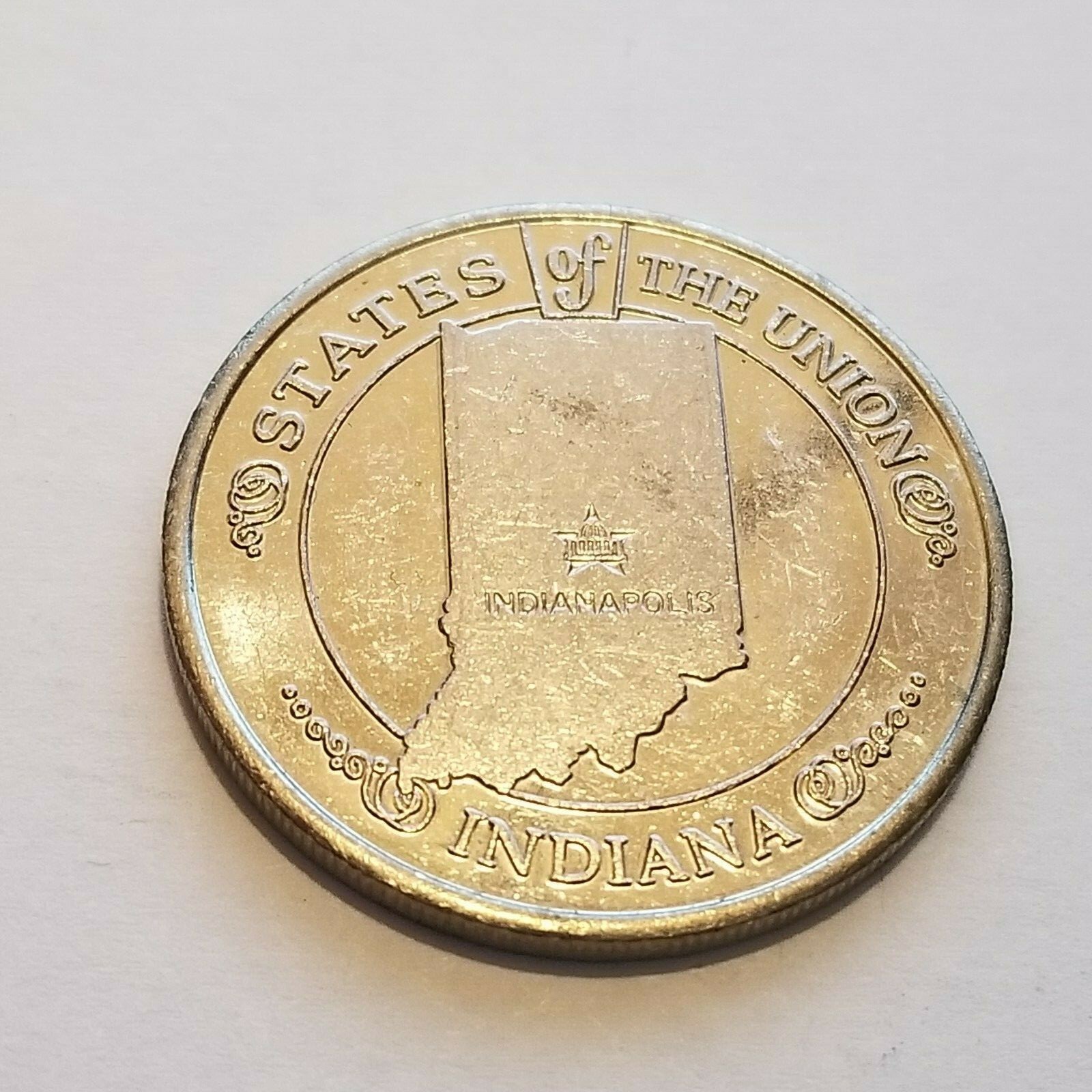 Indiana - Shell’s States of the Union Coin Game, Series 1