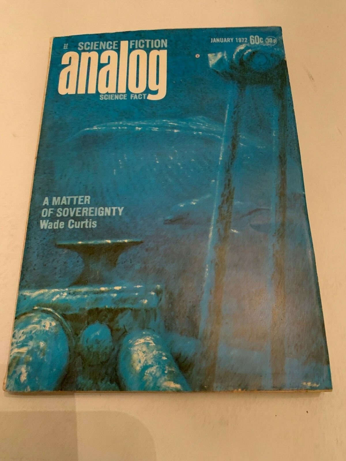 January 1972 Analog Science Fiction Science Fact Magazine