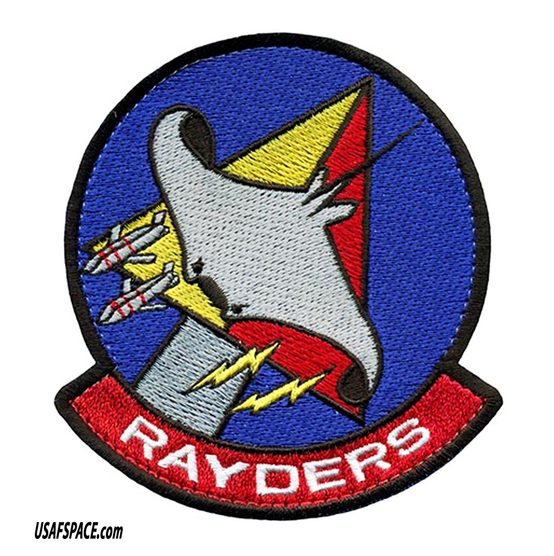 AIR FORCE OPERATIONAL TEST AND EVALUATION CENTER-DETACHMENT 2-RAYDERS-USAF PATCH