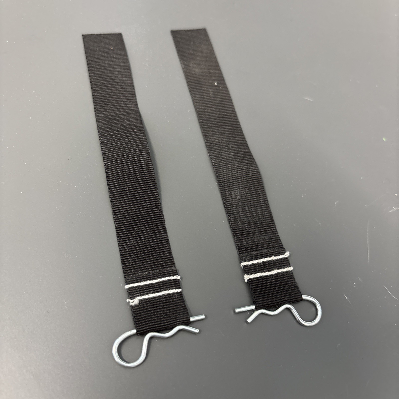 PURESOUND quick release snare ribbon straps and clips pair