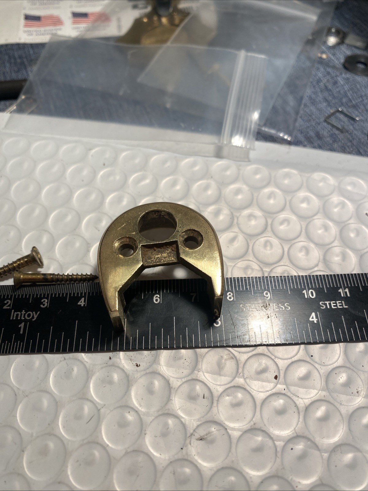 Brass Nose Cap for 7/8” Barrel Muzzleloader.