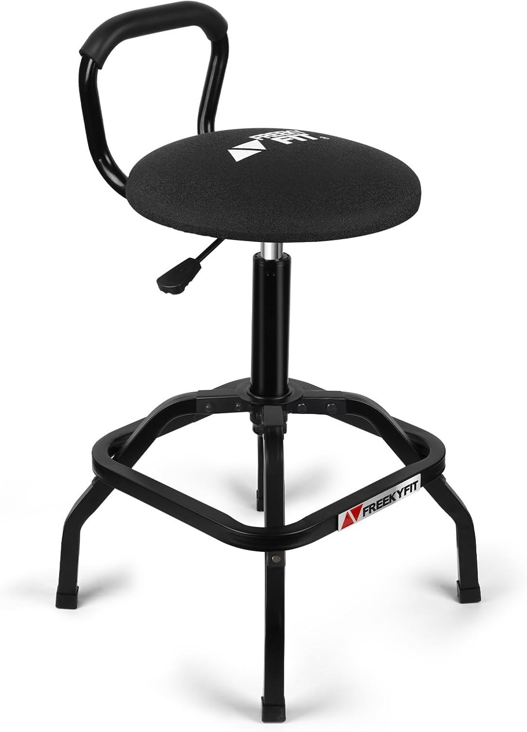 Garage Stool, Adjustable Height Swivel Work Mechanic Shop Stool wit...