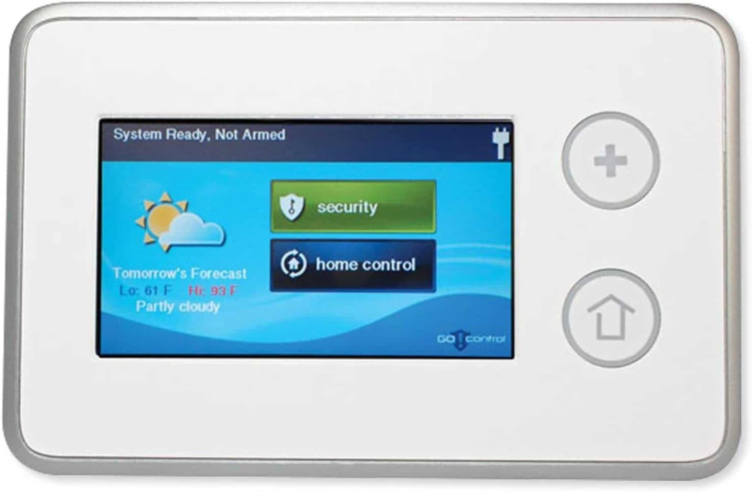 Wireless Touch Screen Keypad for 2GIG System Color Interface Z Wave Compatibi...