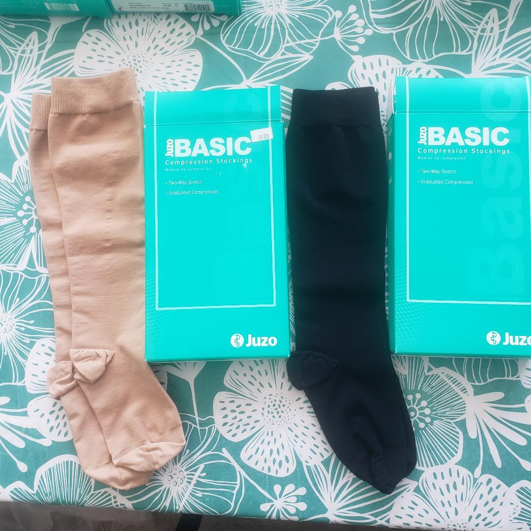 Juzo BASIC 4412 SHORT Knee High Stockings AD FF Compression 30-40 Size & Color