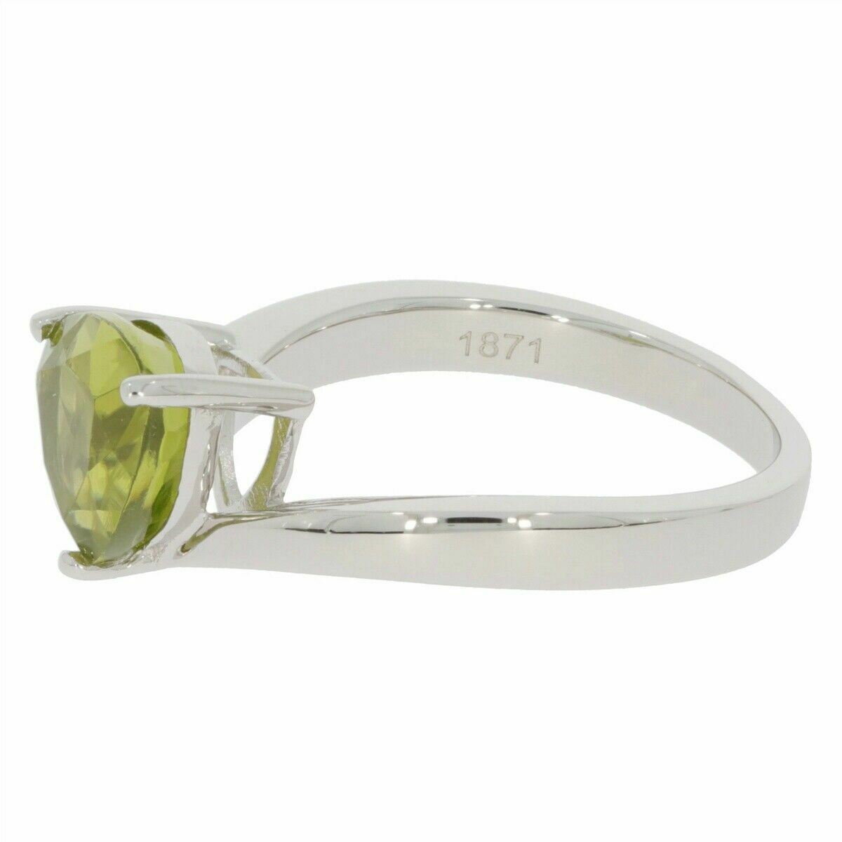 Sterling Silver Semi Mount Ring Setting Trillion TRI 8x8mm Bypass Ring