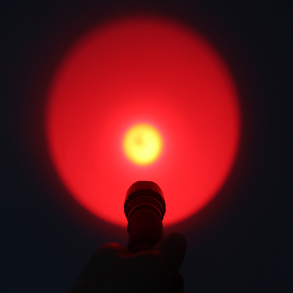 WF-501B Red Light Flashlight Laser Positioning Flashlight Red Light Flashlight