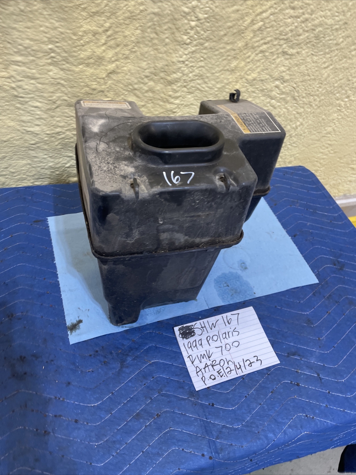 1999 Polaris Rmk 700 Airbox Air Chamber 167