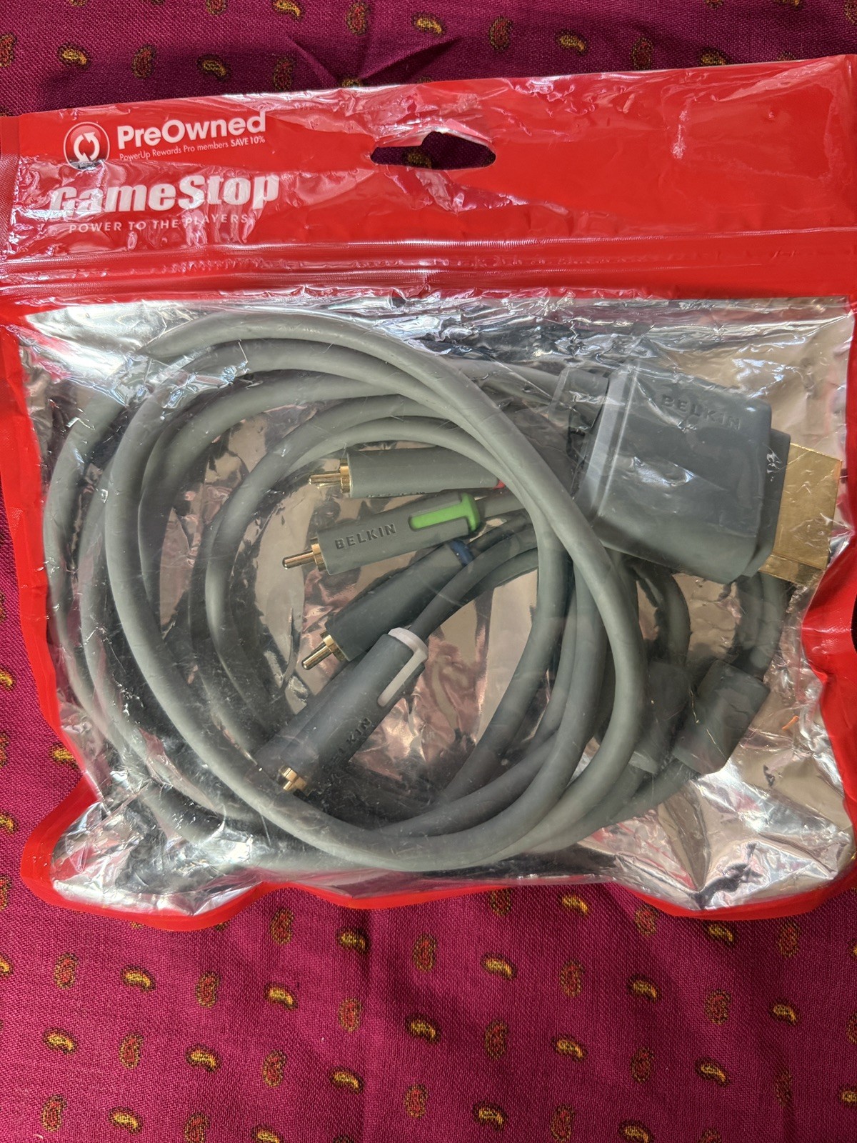 Belkin Xbox 360 Component HD Cable! Tested & Working Great Condition