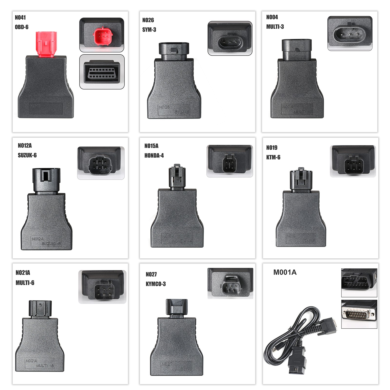 OBDSTAR MS70 Diagnostic Tool IMMO Programmer OBD2 Scanner for Motorcycle/ATV/UTV