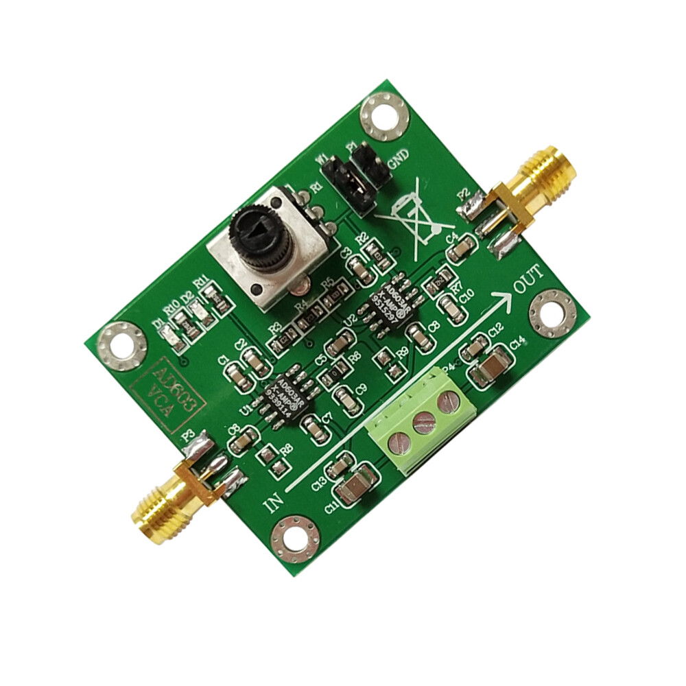 AD603 Variable Gain Amplifier Module Voltage Amplifier VCA Competition 80dB