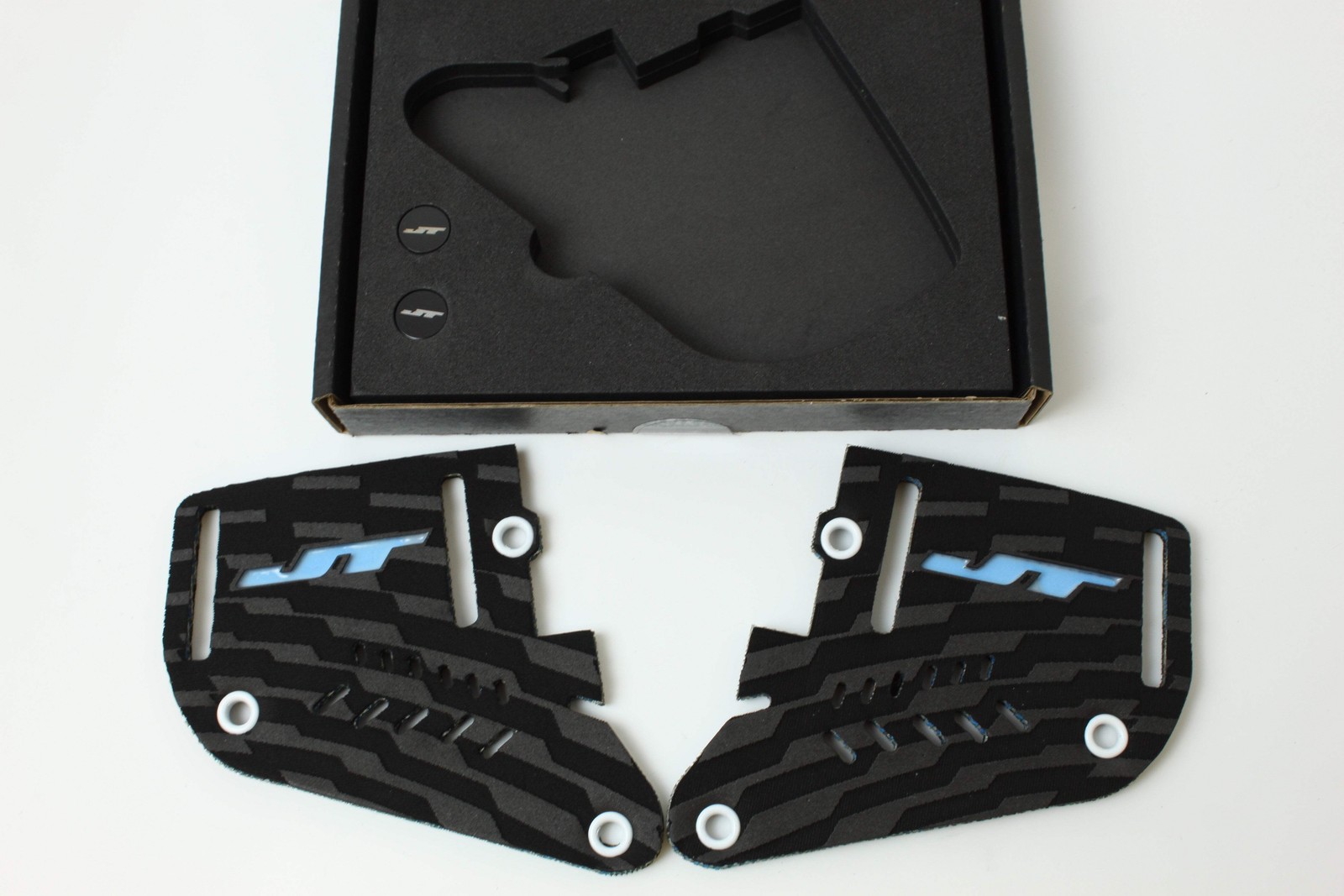 JT Proflex Inline Earset W/ Thumb Screws - Carolina Blue