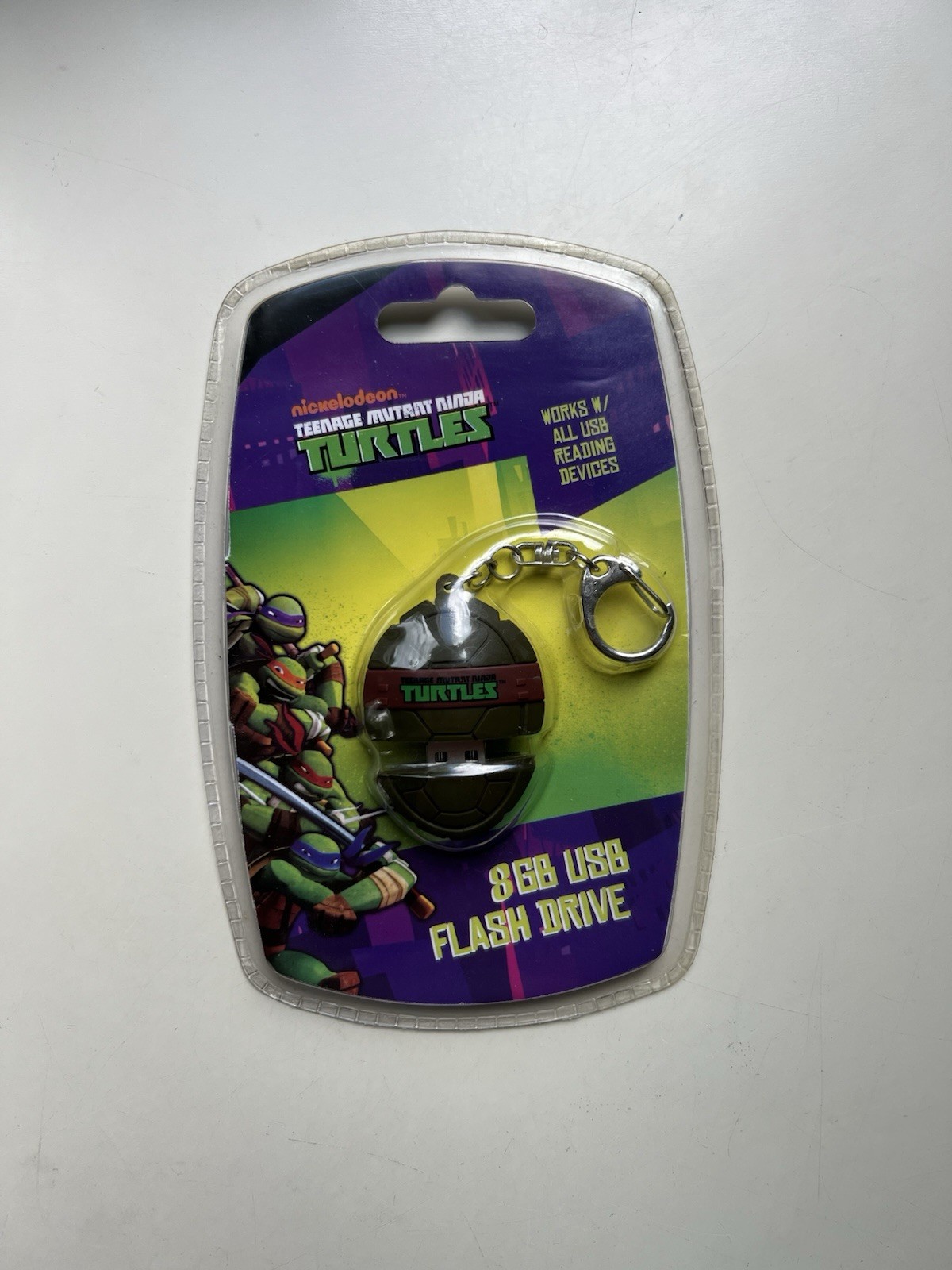 Teenage Mutant Ninja Turtles 8GB USB Flash Drive #18165-8-TA Sealed