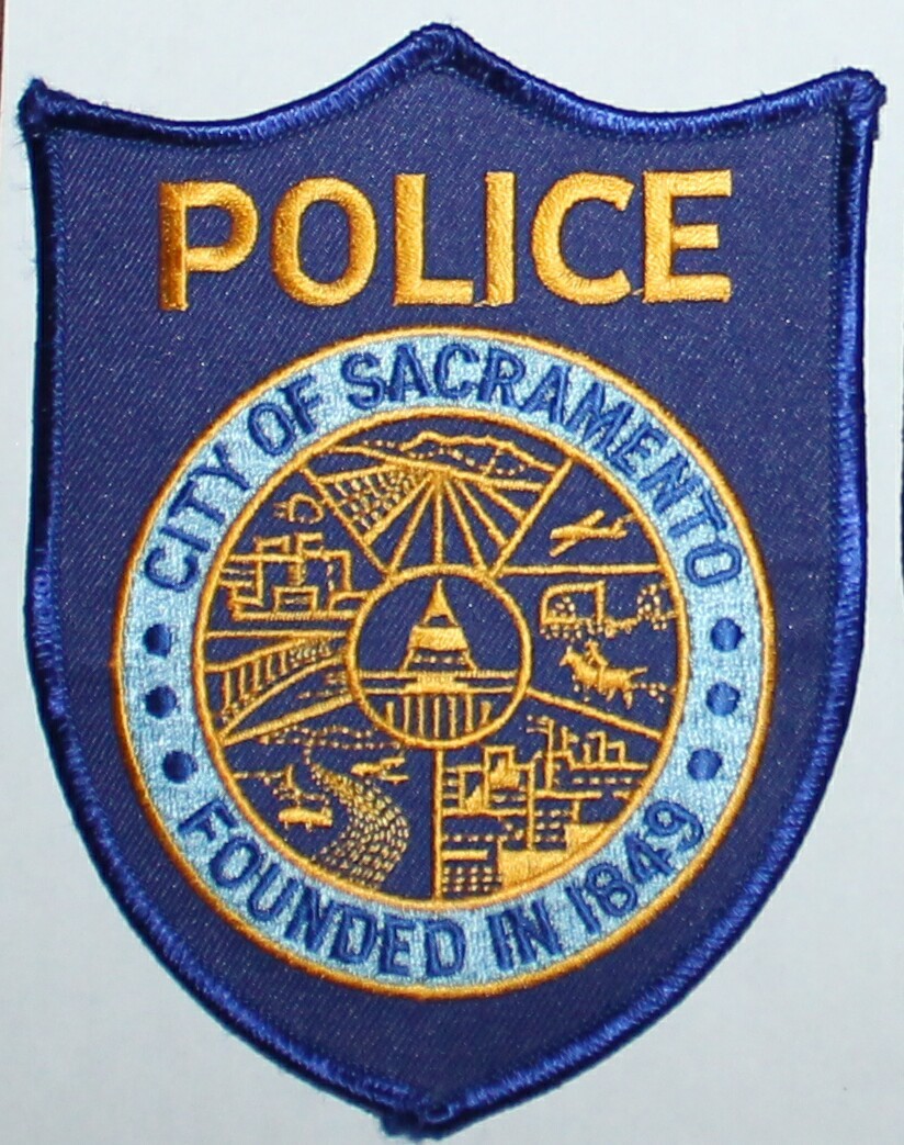 CITY OF SACRAMENTO POLICE California Capital City PD Twill patch