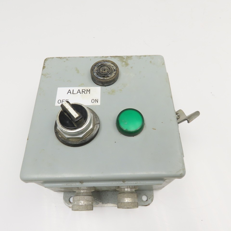 120V Audible Alarm And Bypass Electrical Enclosure Pilot Light