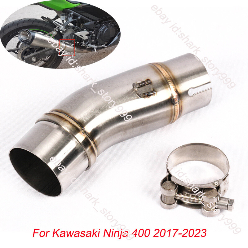 For Kawasaki Ninja 500 2026 2025 2024 Ninja 250 Exhaust Pipe 51mm Mid Link Pipe
