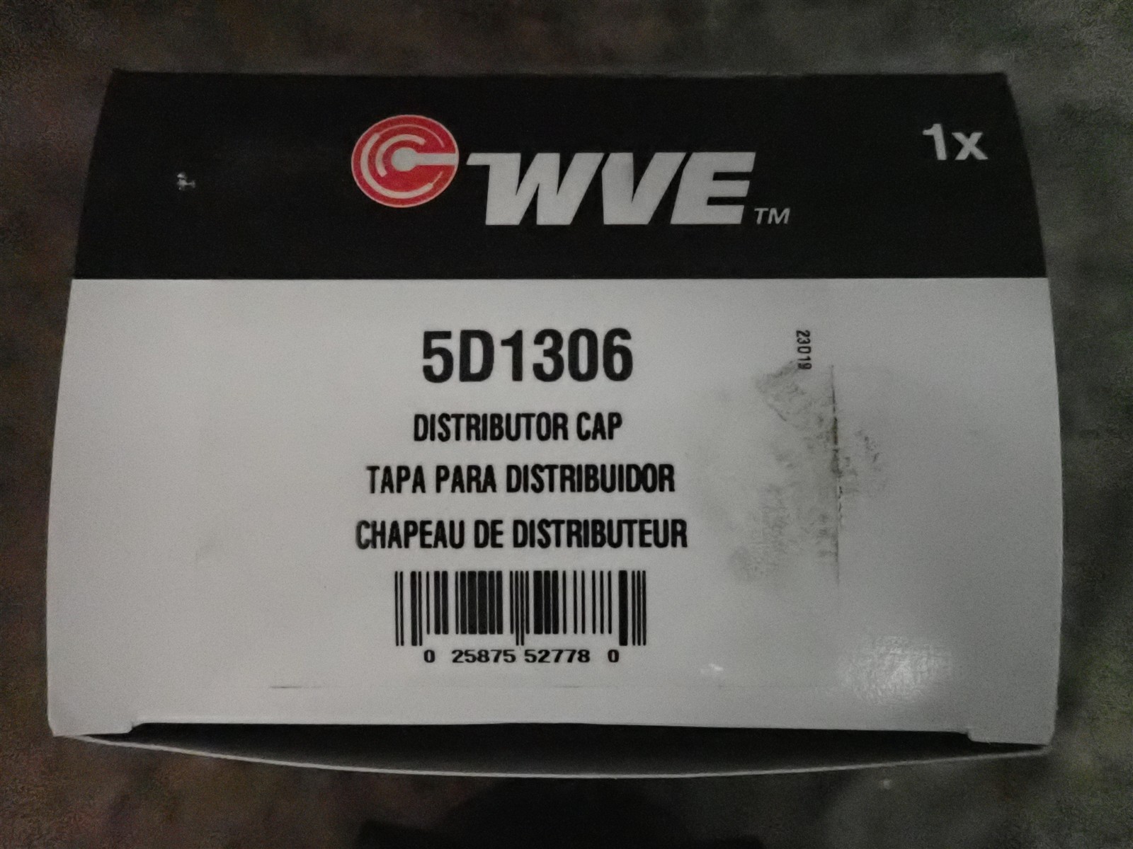 NEW WVE 5D1306 Distributor Cap (G208)