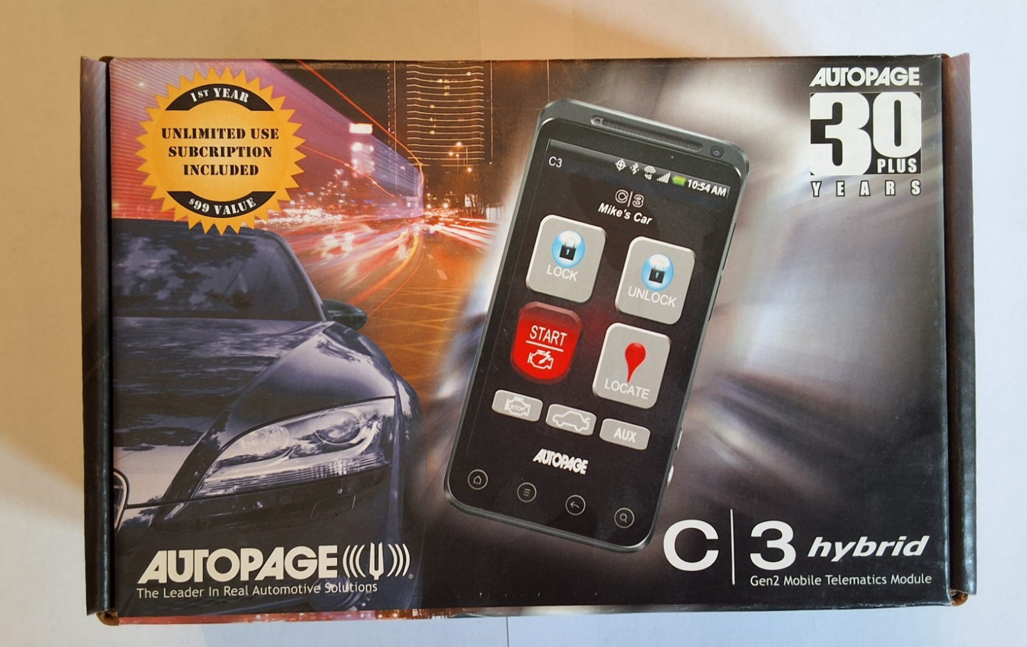 NEW AutoPage C3 Hybrid Module Car Vehicle Security Remote Car Starter System