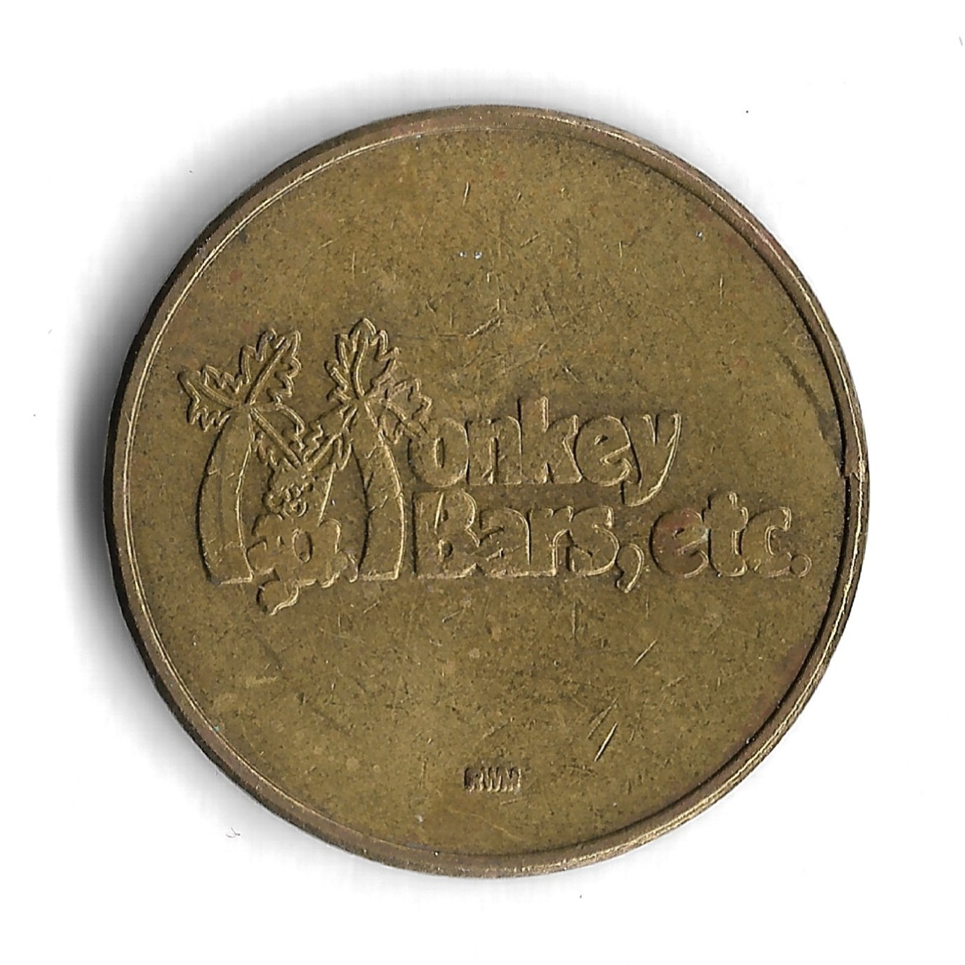 Monkey Bars, etc RWM No Cash Value Arcade Token