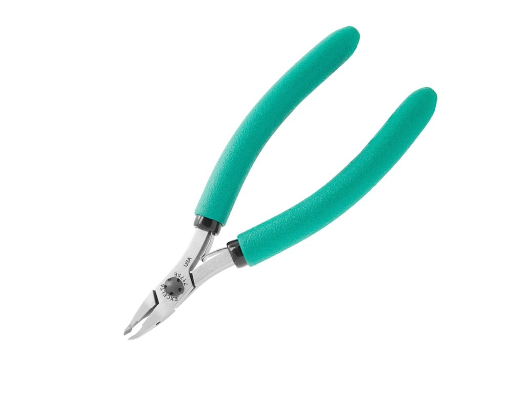 Excelta 7175E Cutter, 50 degree Angulated Head, Blade Length 0.16', 6' OAL