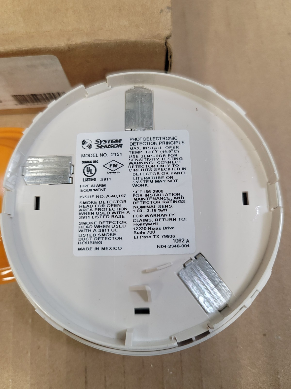 SYSTEM SENSOR 2151