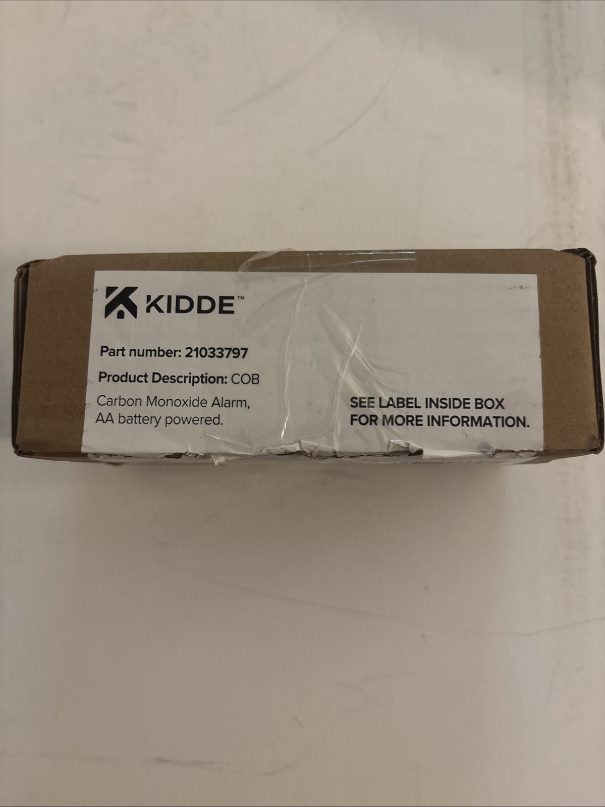 Kidde Battery Powered Portable 85dB Travel Safety Carbon Monoxide Detector, COB